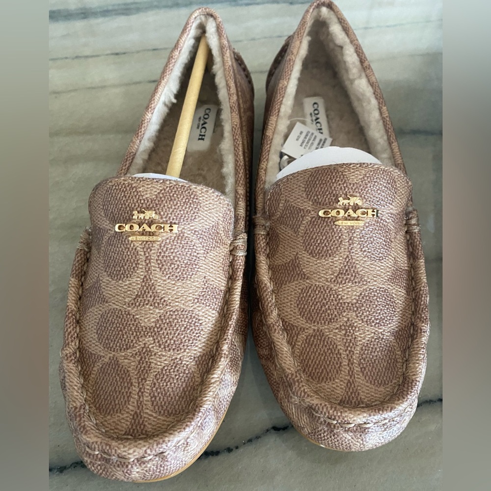 Coach slippers